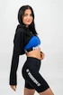 Damen Hoodie Nebbia GYM TIME Designer Cropped Hoodie 259 black