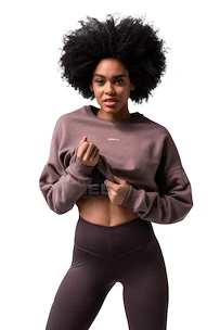 Damen Hoodie Nebbia  Loose Fit Sweatshirt "Feeling Good" 420 brown M/L