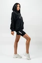 Damen Hoodie Nebbia  Oversize mikina s kapucí GYM RAT Černá