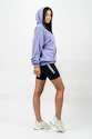 Damen Hoodie Nebbia  Oversize mikina s kapucí GYM RAT Fialová