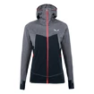 Damen Hoodie Salewa  Puez hybrid polarlite hooded fleece Navy blazer melange