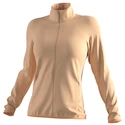 Damen Hoodie Salomon  Outrack Full Zip Mid Apricot Ice