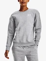 Damen Hoodie Under Armour  Essential Fleece Crew-GRY M