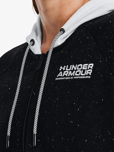 Damen Hoodie Under Armour  Rival + FZ Hoodie-BLK S