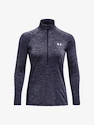 Damen Hoodie Under Armour  Tech 1/2 Zip - Twist-GRY