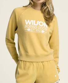 Damen Hoodie Wilson W Sideline Crew Golden