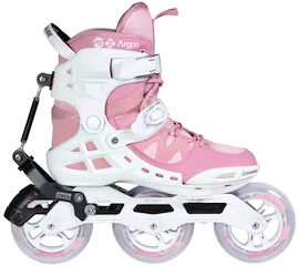 Damen Inline Skates Powerslide Phuzion Argon Syncro Rose 110 Trinity