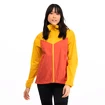 Damen Jacke Bergans  Microlight W Jacket Brick/Light Golden Yellow