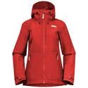 Damen Jacke Bergans  Nordmarka Leaf Light Wind Dark Brick