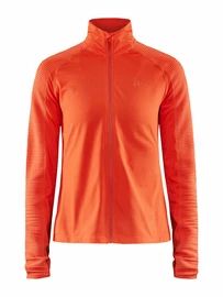 Damen Jacke Craft Charge Jersey Orange