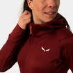 Damen Jacke  Salewa  Puez polarlite hooded Syrah