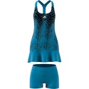 Damen Kleid adidas  Tennis Dress Primeblue Sonic Aqua