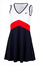 Damen Kleid Fila Dress Gloria White/Navy