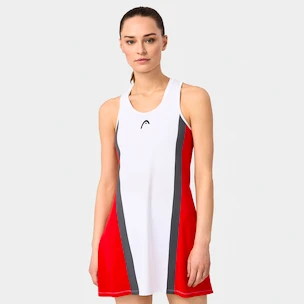 Damen Kleid Head  CLUB 25 Dress Women Red/White