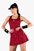 Damen Kleid Hydrogen  Panther Tech Dress Black/Red