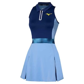 Damen Kleid Mizuno Frontier Dress W Bellwether Blue
