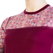 Damen Langarm Funktionsshirt Sensor Merino Impress Lilla-pattern