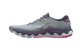 Damen Laufschuhe Mizuno Wave Horizon 6 Pearl Blue/Silver/High-Vis Pink