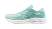 Damen Laufschuhe Mizuno Wave Rider 27 Eggshell Blue/White/Anise Flower