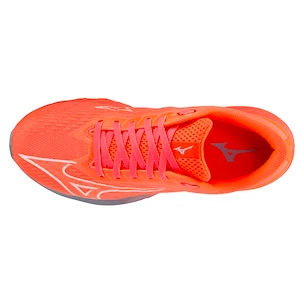 Damen Laufschuhe Mizuno  Wave Shadow 5 Neon Flame/White