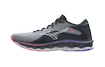 Damen Laufschuhe Mizuno Wave Sky 7 Pearl Blue/White/High-Vis Pink UK 4