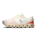 Damen Laufschuhe On Cloud X 4 Ivory/Salmon