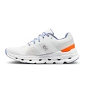 Damen Laufschuhe On Cloudrunner Cloudrunner Undyed-White/Flame