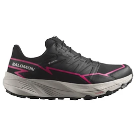 Damen Laufschuhe Salomon Thundercross Gore-Tex Black/Black/Pink Glo