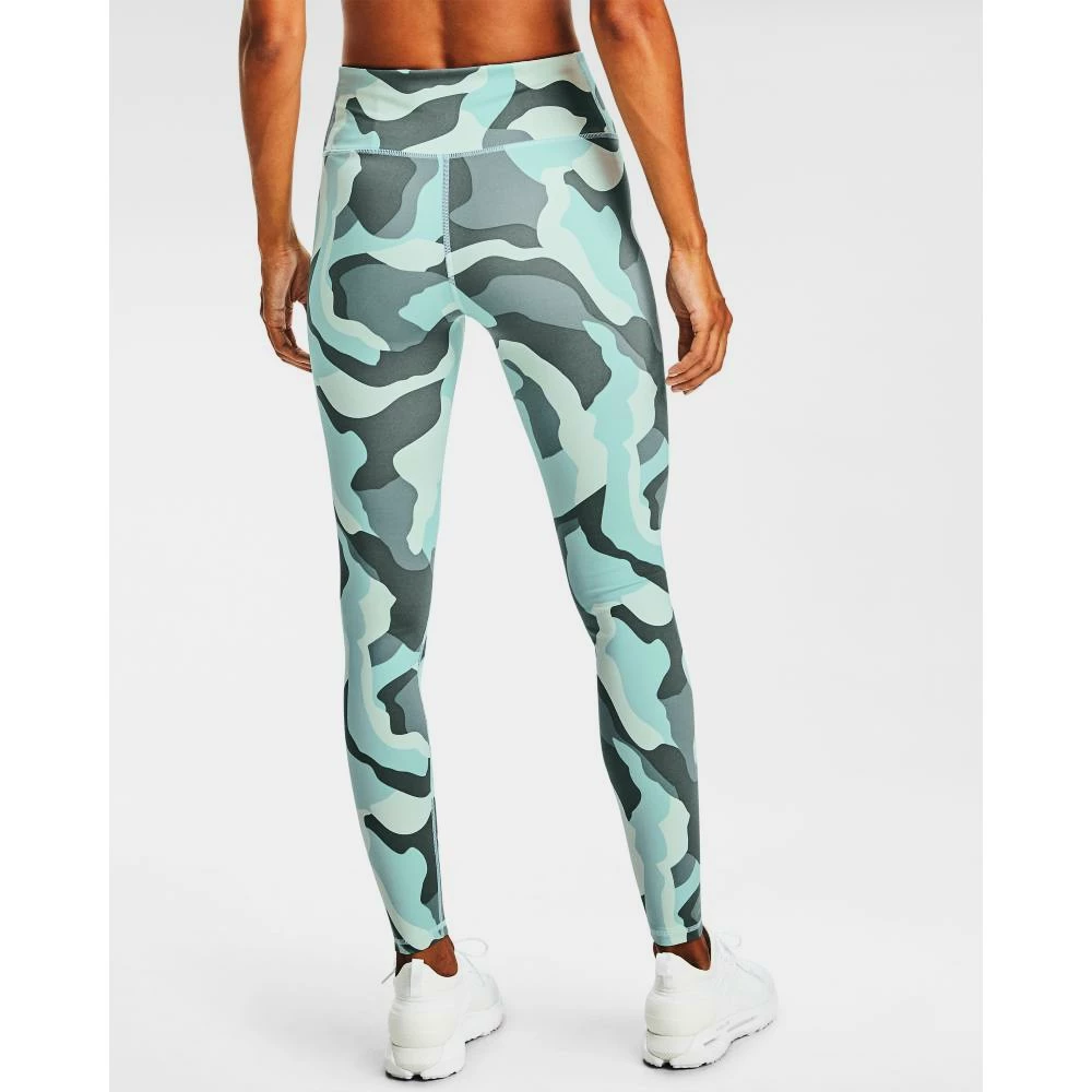 Damen Leggings Under Armour Rush Camo Legging blau Sportega