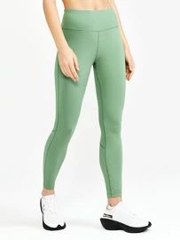 Damen Leggins Craft Charge Perforated Green