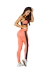 Damen Leggins Gym Glamour  High Waist Orange