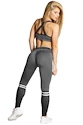 Damen Leggins Gym Glamour  Legíny šedé s černými ponožkami