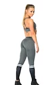 Damen Leggins Gym Glamour  Legíny šedé s černými ponožkami