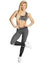 Damen Leggins Gym Glamour  Legíny šedé s černými ponožkami