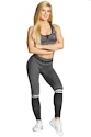 Damen Leggins Gym Glamour  Legíny šedé s černými ponožkami