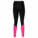 Damen Leggins Mizuno  Long Tight Black/Pink Peacock