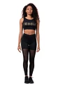 Damen Leggins Nebbia Intense Gold Mesh leggings 829 black