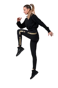 Damen Leggins Nebbia  Leggings Gold Classic 801 black XS