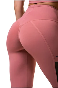 Damen Leggins Nebbia  Mesh leggings high waist old rose XS