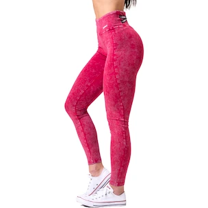 Damen Leggins Nebbia NEBBIA x OLYMPIA Washed High Waisted Leggings LEGACY 777 red XS