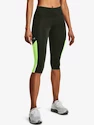 Damen Leggins Under Armour  Fly Fast 3.0 Speed Capri-GRN