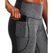 Damen Leggins Under Armour HeatGear HiRise Leg NS Charcoal Light Grey