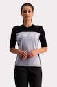Damen-Radtrikot Mons Royale  Redwood Enduro VT Black/Grey Marl