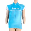 Damen-Radtrikot Sensor  Cyklo Dots Blue