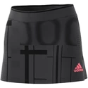 Damen Rock adidas  Club Graphic Tennis Skirt Grey