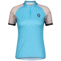 Damen Scott Endurance 30 S/Sl Brise Blau/Blush Pink Radfahren Jersey