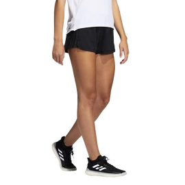 Damen Shorts adidas Pacer 3-Stripes Woven Heather Shorts Black