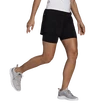 Damen Shorts adidas  Primeblue Designed 2 Move 2in1 Shorts Black