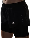 Damen Shorts adidas  Run Fast 2in1 Shorts Black