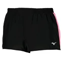 Damen Shorts Mizuno  Aero 2.5 Short Black/Wild Orchid